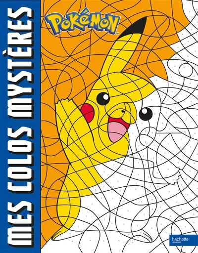 Pokémon - Mes colos mystères Livre de coloriages - Hachette Jeunesse