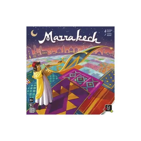 Jeu de stratégie - GIGAMIC - Marrakech - Blanc - Jeu de réflexion et stratégie - Jeu de stratégie