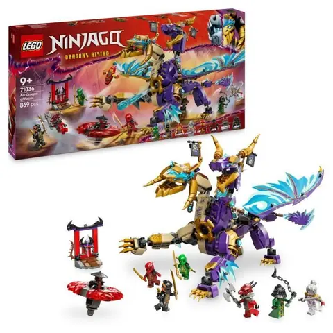 LEGO NINJAGO 71836 Arc : le dragon de la concentration Jeu pour garçon ou fille dès 9 ans