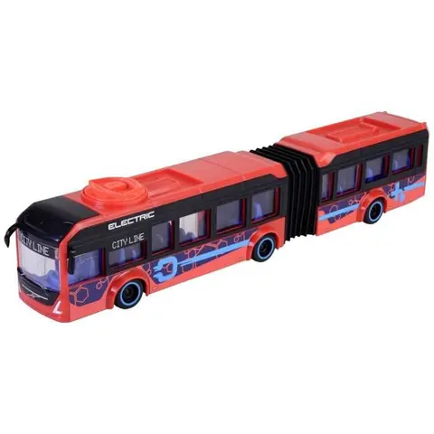 Jouet Bus articulé Volvo Dickie Toys 40 cm Rouge pour enfant