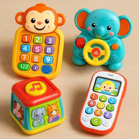 Éviter la surstimulation par les jouets électroniques chez les tout-petits