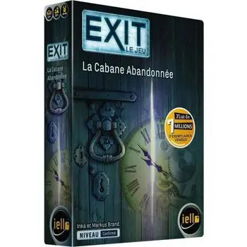 EXIT : Le Jeu - La Cabane Abandonnée -  Jeu de société - Escape games - IELLO
