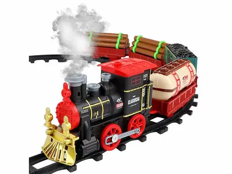 Train électrique avec vapeur