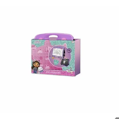 Kit de Dessin - GABBYS DOLLHOUSE - Violet - Multicouleur - Accessoires Inclus - 3 ans et plus
