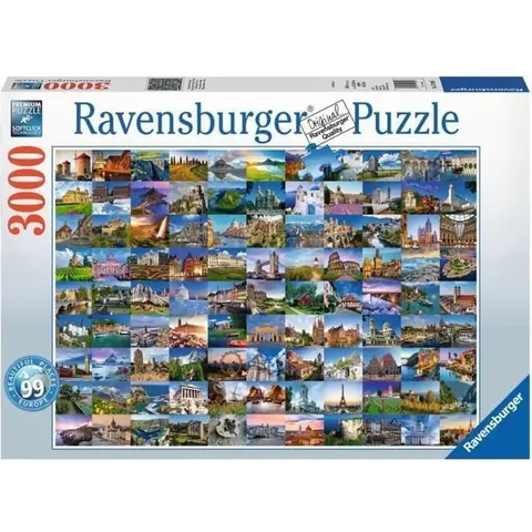 Puzzle en cubes - RAVENSBURGER - 17080 - Ville - 3000 pièces - Adultes