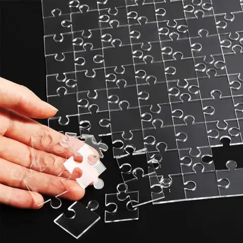 Casse-tête - Clear Impossible - 500 Pièces - Acrylique Transparent - Jouet Éducatif - Mixte