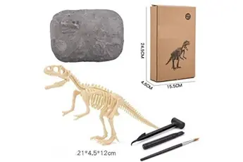 Excavation kit dinosaure jouets fossile educatifs cadeau anniversaire pour enfant garçon fille - Tyrannosaure