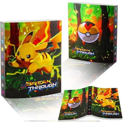 Album de cartes - Pokémon - 240 cartes - 30 pages - 20x326 cm