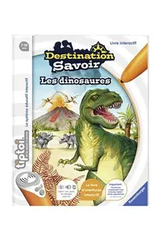 tiptoi® - Destination Savoir - Les dinosaures -  Ravensburger - Livre électronique éducatif - Dès 7 ans - en français