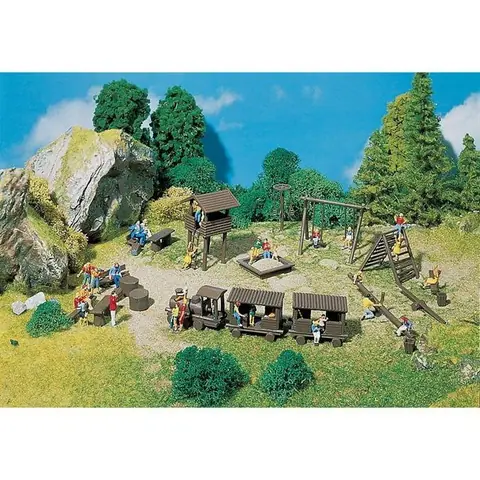 Modélisme - FALLER - Terrain daventure - Accessoires de décor H0