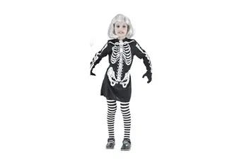 Cosutme Halloween Squelette 3/4 ans