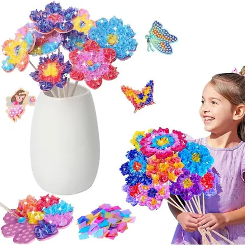 Kit Bricolage Enfant Fille Bricolage Jouet Jeux Enfant 3 4 5 6 7 8 Ans Activite Manuelle 3-9 Ans Cadeau Fille 3 4 5 6 7 8 Ans