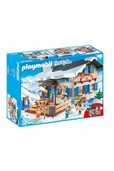 Family Fun 9280 Chalet avec skieurs