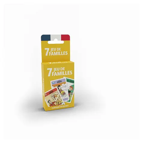 Jeu de cartes - DUCALE - Jeu de 7 Familles - Amusant et éducatif - À partir de 3 ans - Multicolore