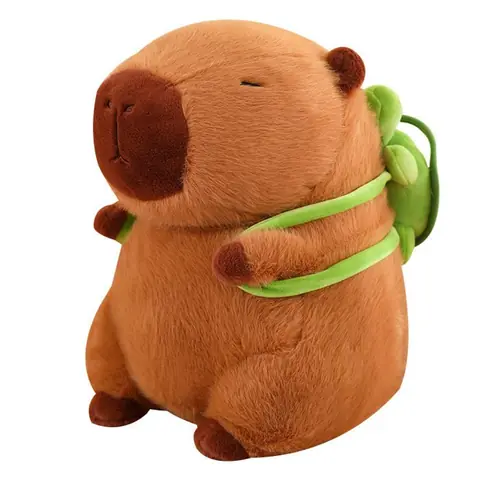 Capybara Capibala Peluche Sac À Dos Capybara Jouets En Peluche Cadeaux De Vacances Pour Les Enfants Poupée En Peluche 906 Pouces