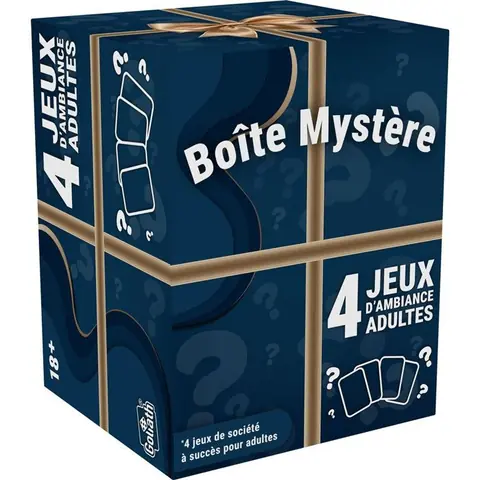 Goliath Boite Mystere Coffret Surprise 4 Jeux dAmbiance