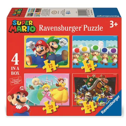 Puzzle de 12/16/20/24 pièces Ravensburger Super Mario Bros