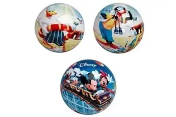 1 BALLON MICKEY MINNIE 2 MODELES COLORE 14 CM PLAGE JEUX