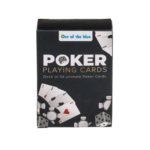 Jeu de carte XXS Jeu de 54 cartes dont 2 jokers Taille : env. 6 x 45 x 2 cm