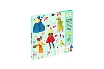 Stickers et paperdolls Trop mode
