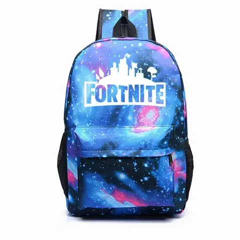 Sac à dos lumineux Fortnite Bleu 45 cm