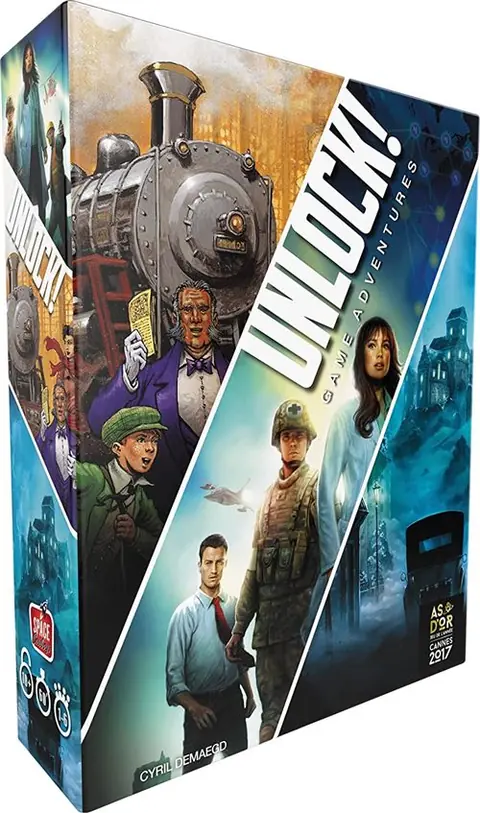 Jeu d'escape game Asmodee Unlock Game Adventures