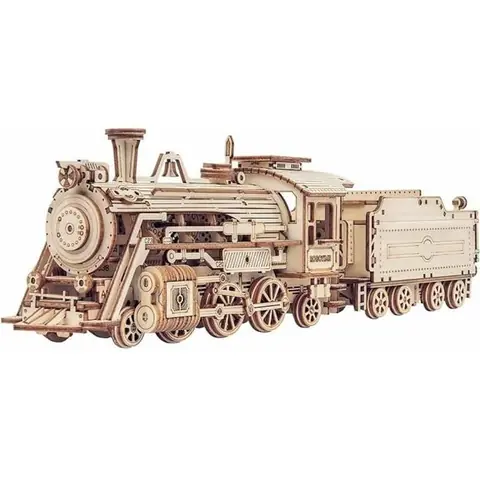 Puzzle 3D Bois Robotime Artisanat de Construction Former des Kits de modèle de mécanique dauto-Assemblage pour Les Enfants et Les