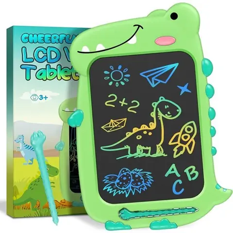 ARDOISE MAGIQUE Dinosaure Enfant Jouet Garcon Fille Cadeau Fille Garcon 3 4 5 6+ Ans Tablette Dessin Enfant 10 Inch Creatif Calen