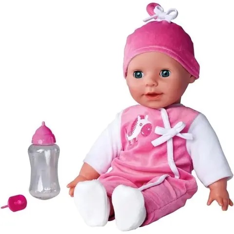 Simba - Laura Poupée Parle - 38cm - Corps souple - 24 sons - Piles incluses