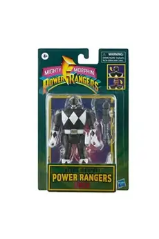 Figurine Mighty Morphin Retro Morphin Zack Noir 15 cm