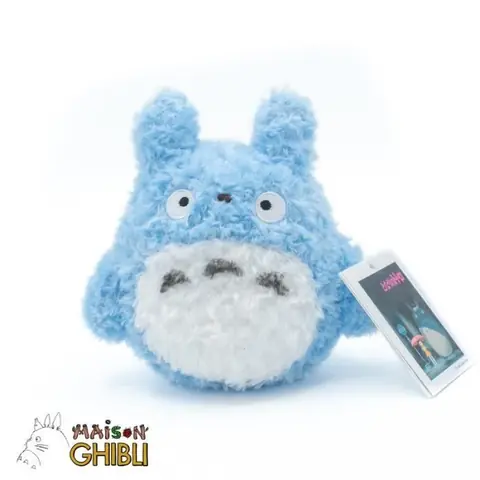 Peluche - GHIBLI - Totoro - Fluffy Medium S - Bleu - 3 ans et plus - Intérieur