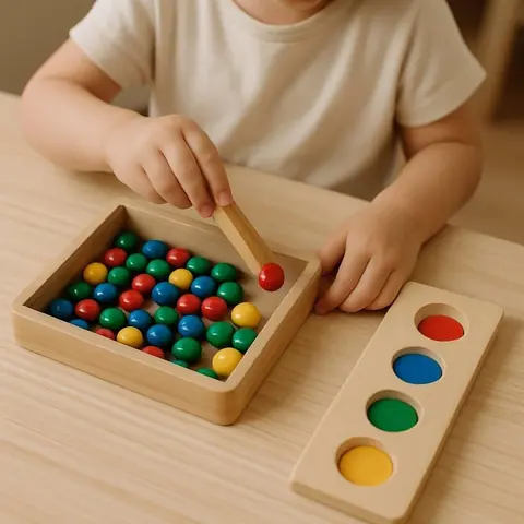 Fabriquer un parcours de motricité Montessori avec des objets du quotidien