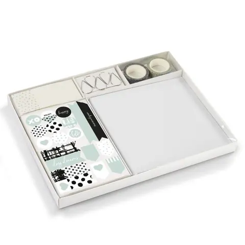 Kit créatif - Album photo DIY - Multi-accessoires - Reliure cousue - Pour enfants