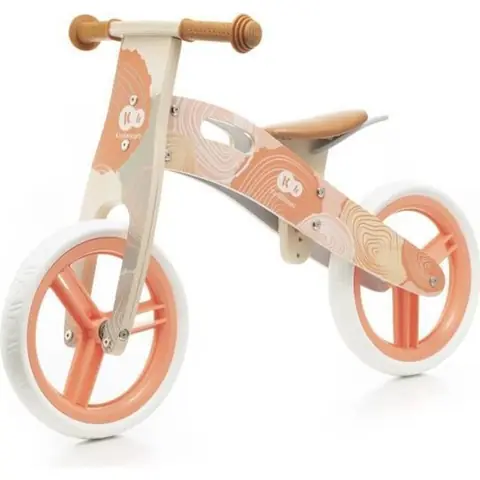 Draisienne Bois Kinderkraft RUNNER Vélo Sans Pédales Blocage de Direction Solide et Sécurisé Dès 3 Ans Rose
