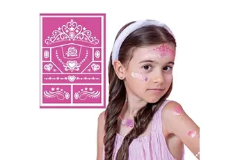 pochoirs maquillage princesse - 15855