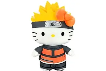 Peluche - Naruto/hello Kitty - Naruto Kitty 20 Cm