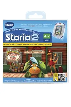 VTech Storio 2 Jeu Éducatif Le Dino Train