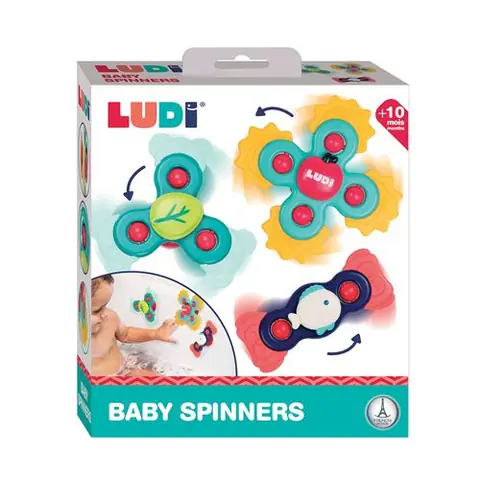 Jeu d'éveil Ludi Baby Spinners