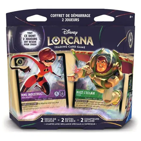Coffret 2 Joueurs  Disney Lorcana  Chapitre 12-Decks
