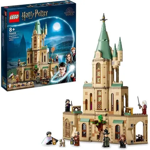Jouet - LEGO - 76402 Harry Potter - Poudlard - Bureau de Dumbledore - 6 minifigurines