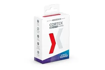 - 100 pochettes Cortex Sleeves taille standard Rouge Mat