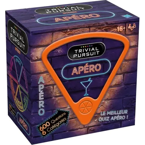 TRIVIAL PURSUIT Voyage apéro - Jeu de société - WINNING MOVES