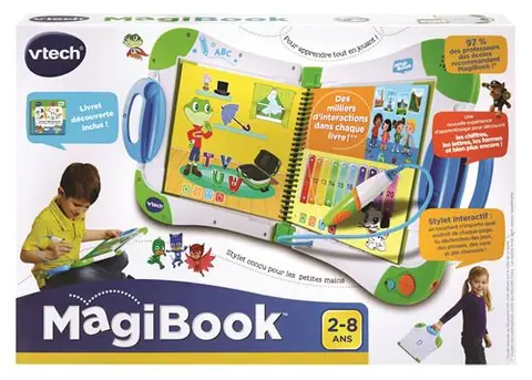 VTech MagiBook Starter Pack Vert Livre Interactif