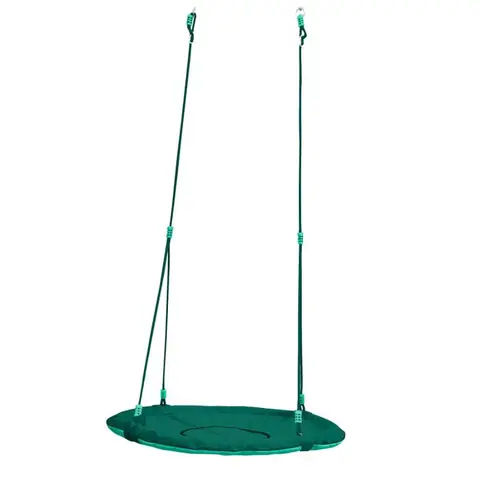 Balançoire ronde nid doiseau pour portique