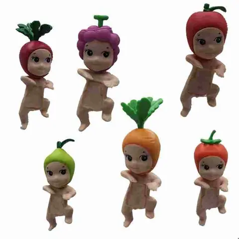 KIKOUCAT BB Angel Compatible Sonny Angel Hippers Série FRUIT  Figurine Ornements Téléphone 1 ALÉATOIRE dans Sachet SCELLÉ