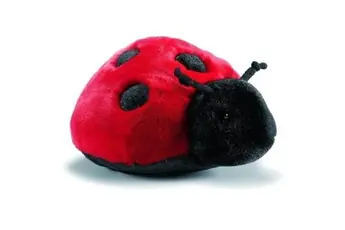 peluches - peluche anima coccinelle 20 cm
