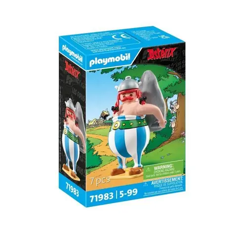 PLAYMOBIL 71983 Obélix et son ménhir Astérix Personnages de la BD Dès 5 ans