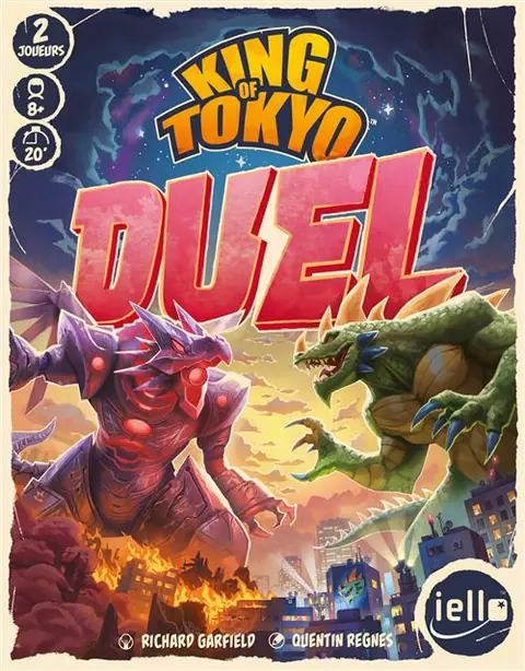 Jeu de stratégie Iello King of Tokyo Duel