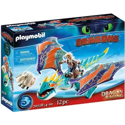 PLAYMOBIL 70728 Dragon Racing: Astrid et Tempête