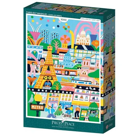 Puzzle 1000 pièces Alize Pieces & Peace Paris est magique